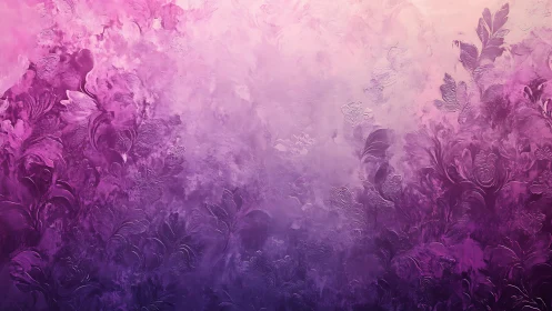 Textured purple floral abstract background gradient artwork.
