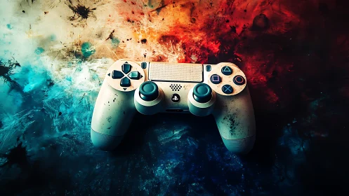 Gaming Controller Meets Creative Chaos.