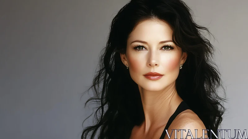 High-resolution studio portrait with controlled soft lighting.