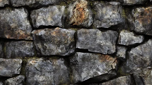 Weathered stone wall with rugged textures and quiet stories.