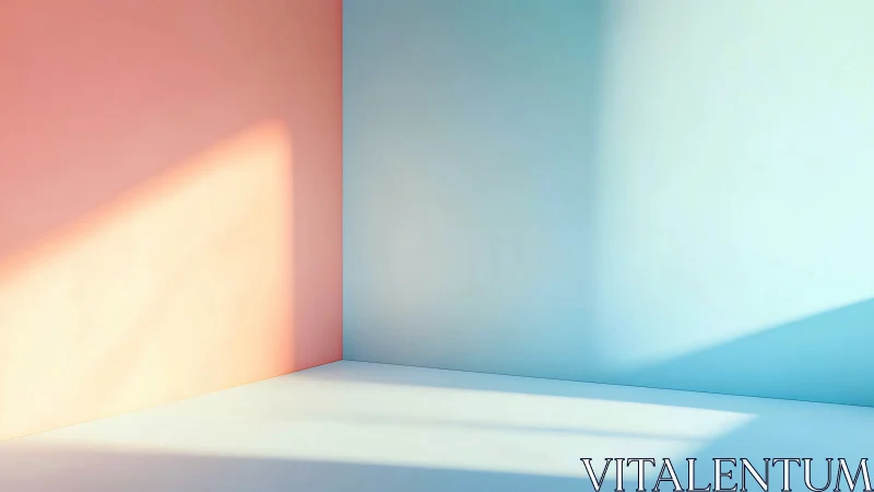 Soft pastel corner where sunrise collides with sky light.