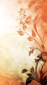 Gossamer Blooms Pirouette Through Amber Reverie