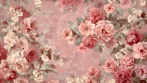 Garden Dreams in Blush and Cream Tones.