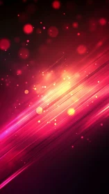 Velvet neon streaks drifting through a starry glow.