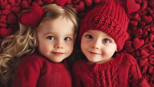 Young Children Portrait Study: Chromatic Consistency and Emotional Engagement