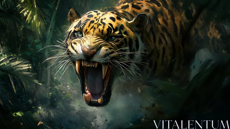 Fierce Jaguar Shows Raw Power in the Jungle