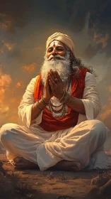 Sunlit mystic laughs softly while the dust learns to glow