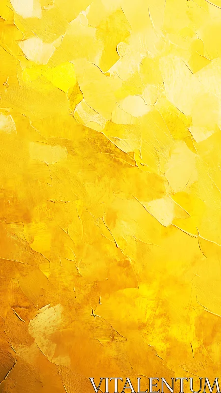 Sunlit brushstrokes collide and melt into molten yellow fields