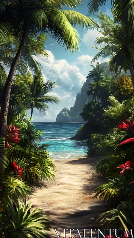 Paradise Passage: Tropical Gateway to Emerald Dreams.