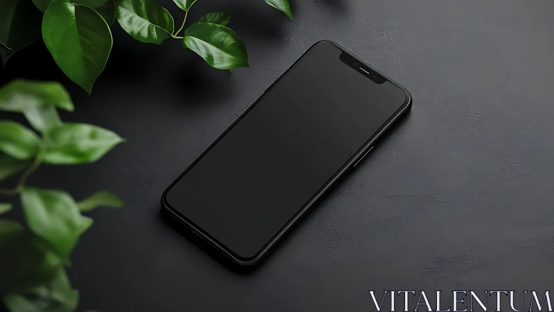 Modern Device Meets Nature: A Digital Balance.