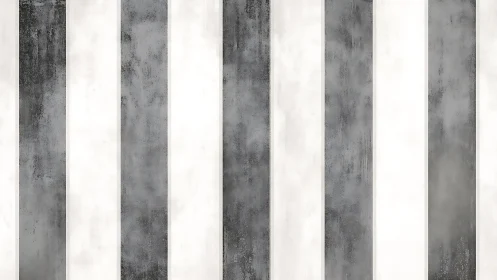 Vertical concrete stripes with alternating light and dark bands