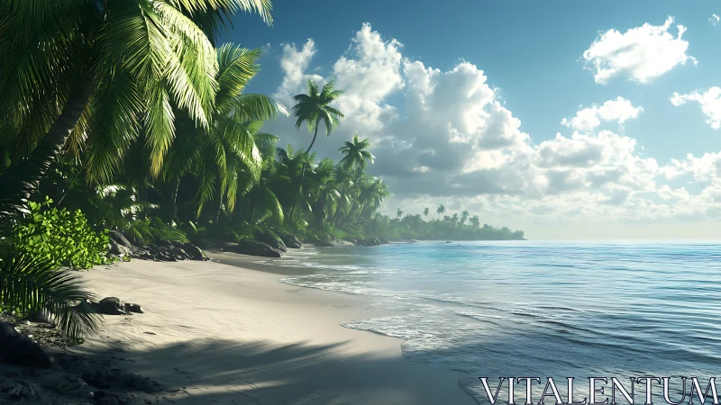 Tropical Paradise Beach Escape.