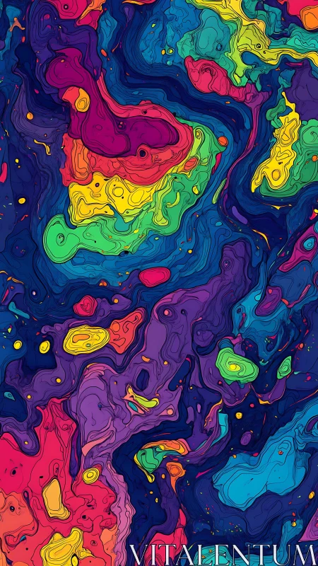 Color currents drifting through a dreamy abstract galaxy.