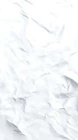 Whispered folds of white paper in a dreamy minimal dance.