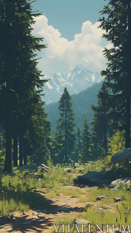 Mountain Sentinels Frame Sky's Towering Theater