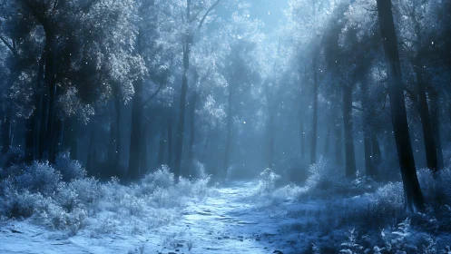 Frost-Draped Cathedral: Where Silence Crystallizes.