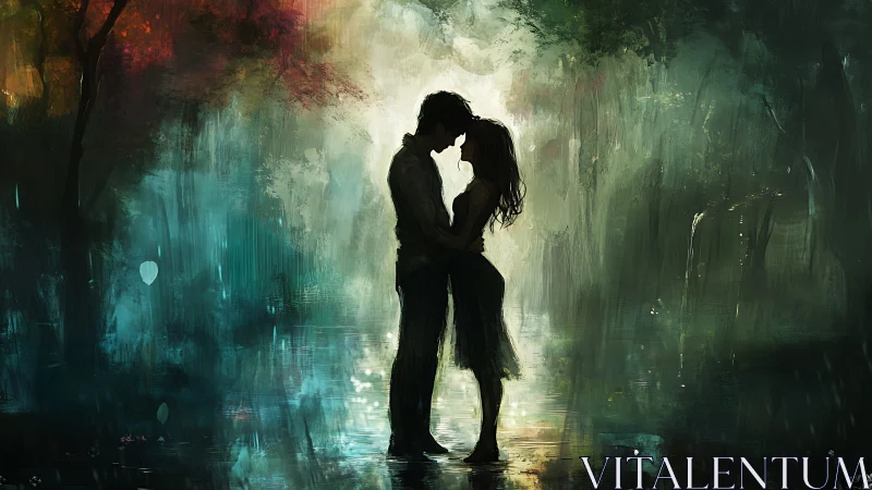 Two Hearts Dancing in the Rain.