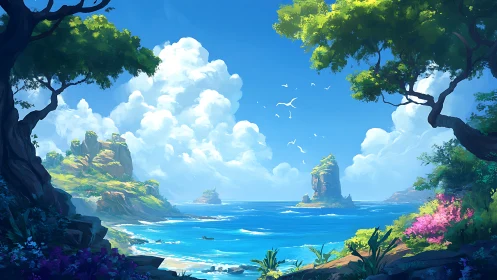 Paradise Cove: Where Sky Meets Sea.