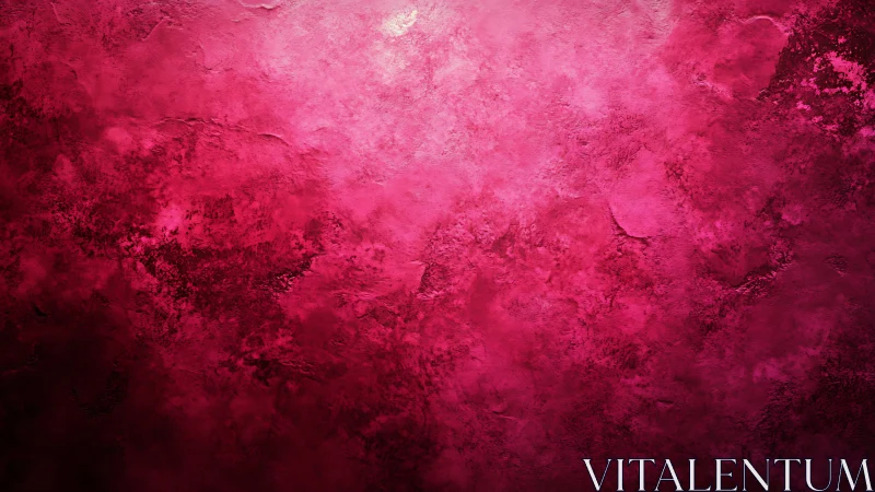 Crimson textured backdrop radiates vivid tonal depth.