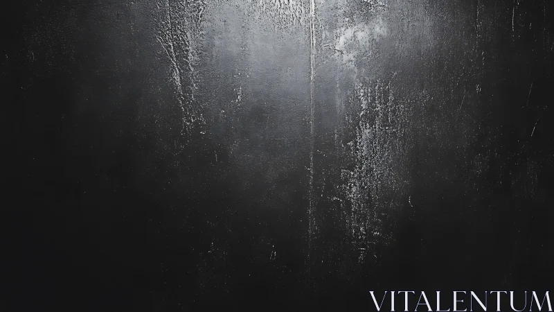 Dark textured wall surface with subtle reflective sheen.