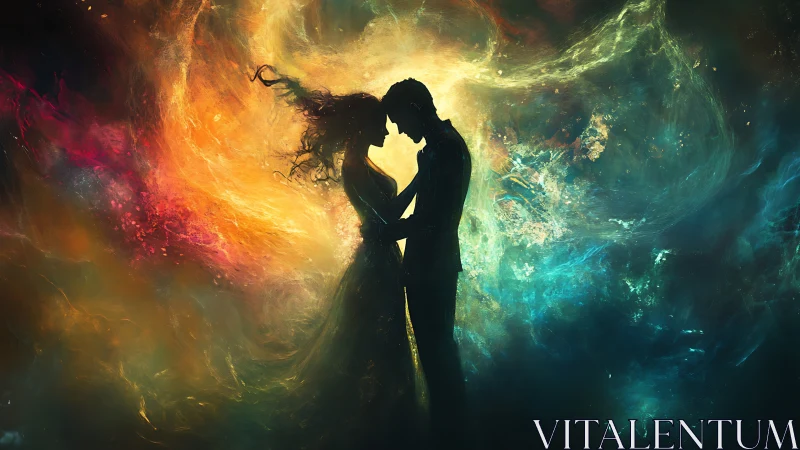 Two Souls Connected in Radiant Enchantment.