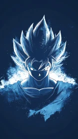 Electric ink warrior gathers stormlight in comic silence