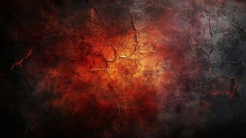 Intense Heat Wave: A Portrait of Fire and Decay.