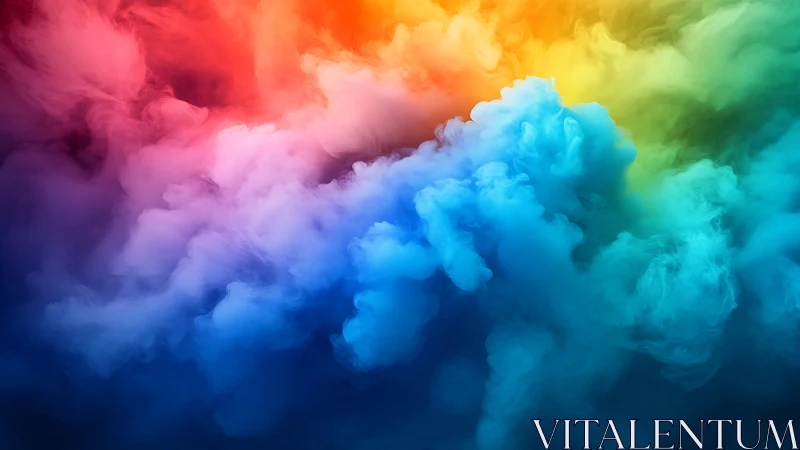 Chromatic stormdrifts roll like neon clouds across silence