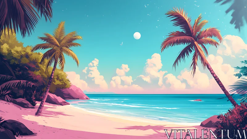 Tropical Paradise Awaits: A Serene Coastal Dream.