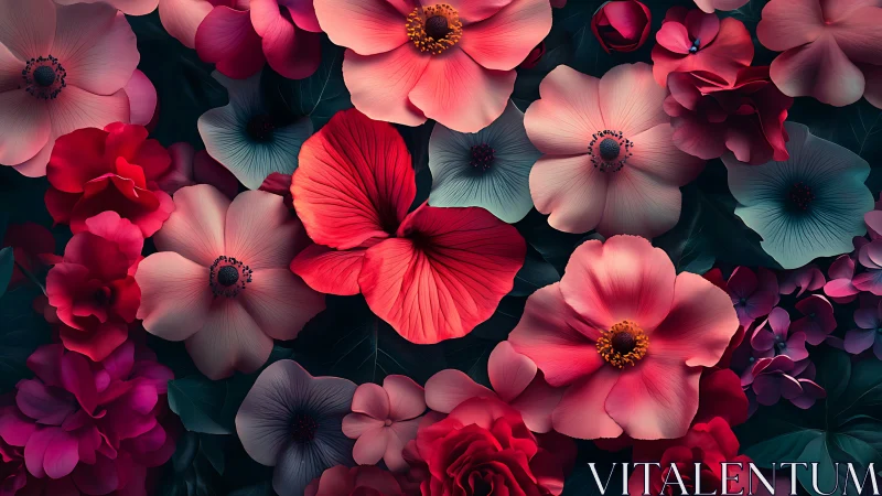 Radiant Blooms Create a Breathtaking Floral Symphony