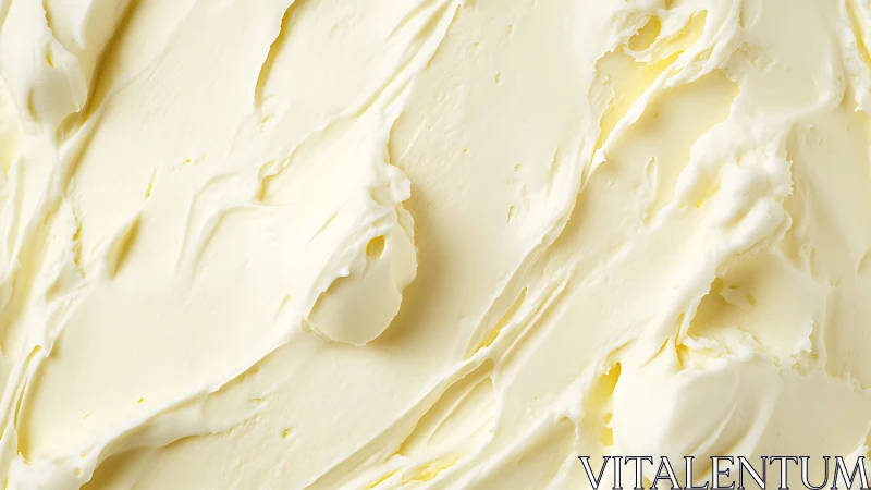 Creamy butter texture close-up in soft natural light.