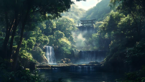 Cascading Hydroelectric Structures Within Temperate Deciduous Forest Ecosystem.