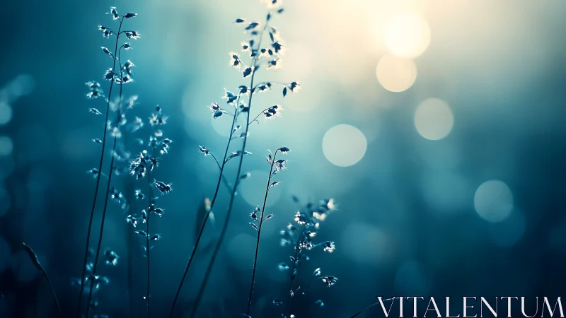 Midnight meadow whispers into soft turquoise starlight