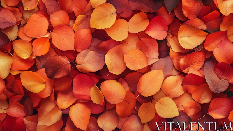 Autumn foliage captured in high-contrast macro leaf abstraction