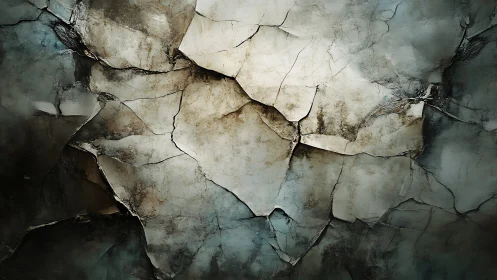 Layered fractured stone surface with weathered texture pattern.