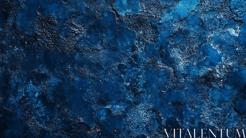 Deep midnight blue texture invites calm and quiet wonder