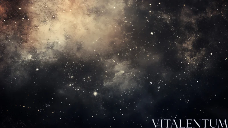 Stellar field rendering shows dense dust clouds and light