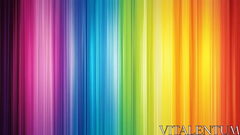 Radiant vertical spectrum glows in sleek abstract motion