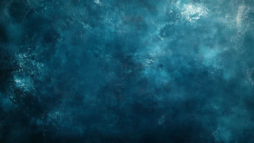 Midnight teal nebula wall, softly swirling into silence.