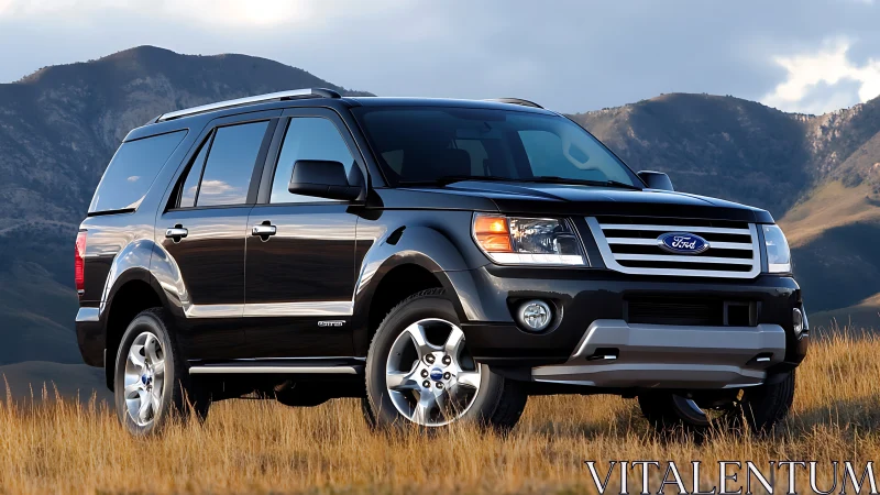 Confident black SUV ready for open roads and easy adventures.