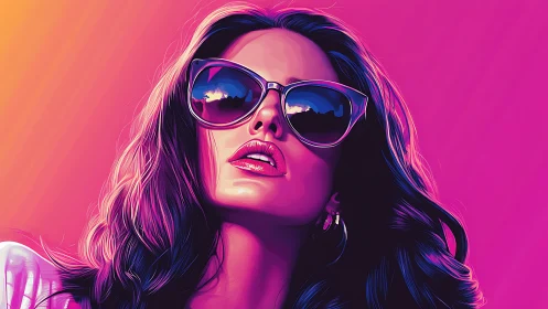 Neon sun-chaser leans into twilight with reflective swagger