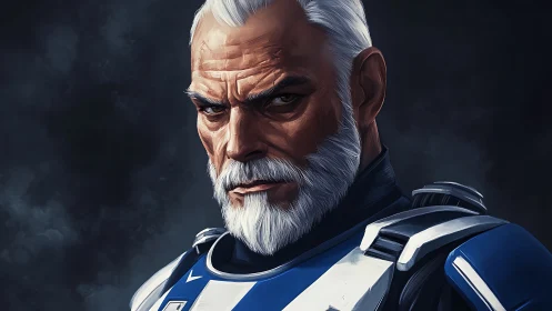 Veteran space commander gazes ahead with calm resolve