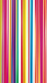 Vertical chromatic stripe field in digital minimalist layout.