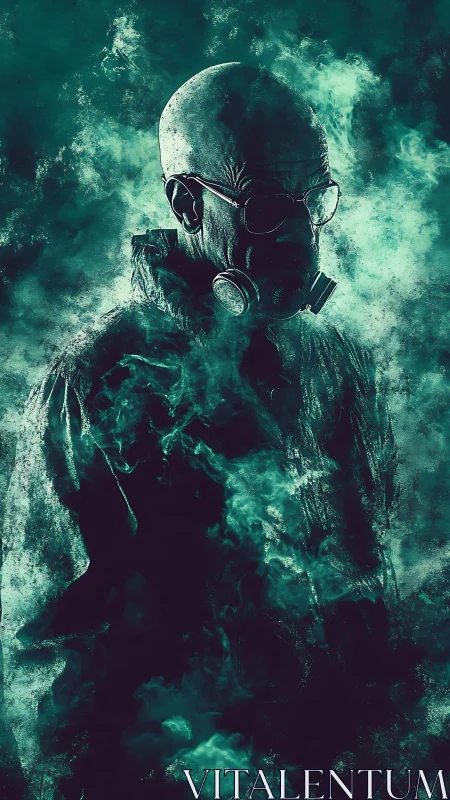 Mystic chemist in emerald smoke and quiet rebellion.