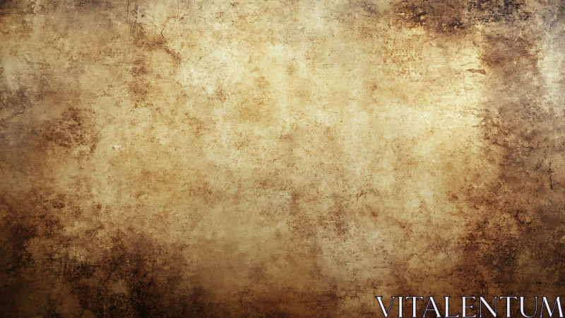 Grunge textured brown surface shows worn aged background