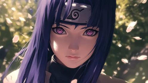 Anime portrait study with shallow depth and bokeh lighting.