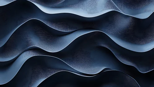 Parametric metallic wavefronts with microtextured reflections.