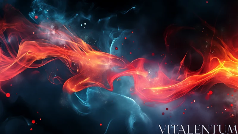 Luminous Energy Collision in Dark Space.