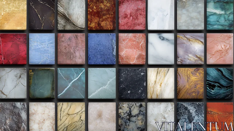 Colorful marble tile collection sparking cozy design ideas.