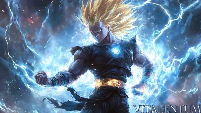 Stormcrowned warrior crackles with world-shaking electric power